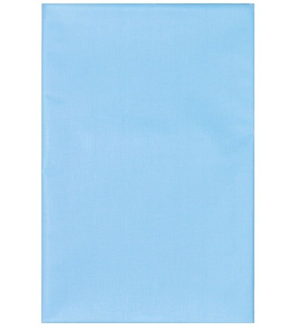 Клеенка Колорит голубая без окантовки, с ПВХ покрытием, 70х100 см