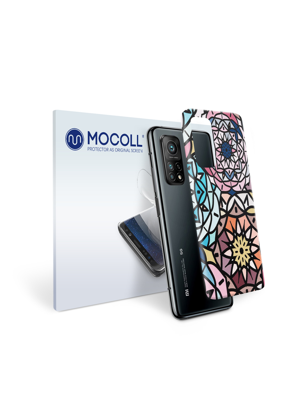 

Пленка защитная MOCOLL для задней панели Xiaomi Mi 10T Pro Богемный узор Сюзане