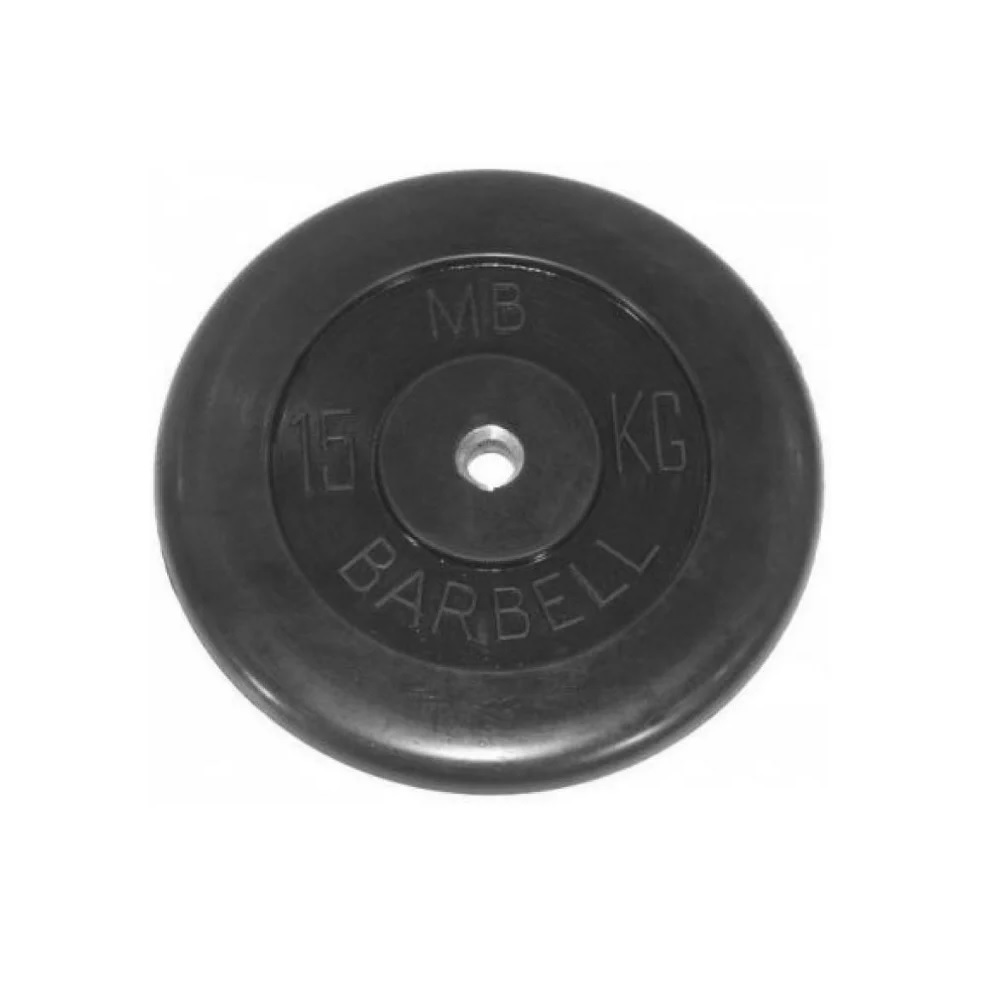 фото Диск для штанги mb barbell mb-pltb51-15 15 кг, 51 мм