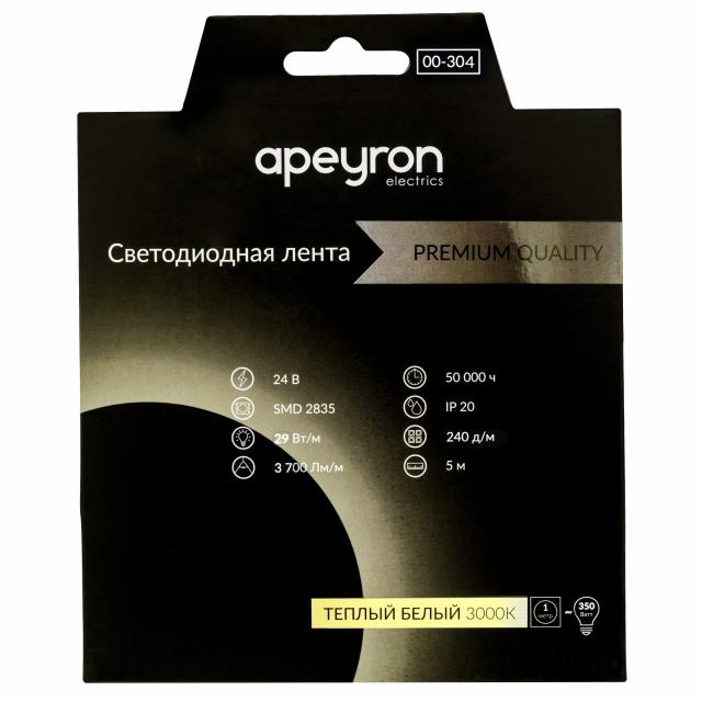 фото Светодиодная лента apeyron 00-304