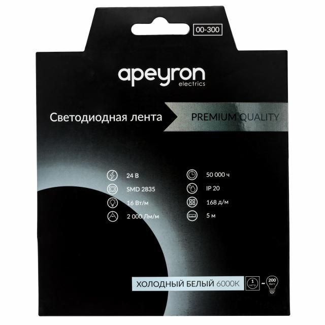 фото Светодиодная лента apeyron 00-300