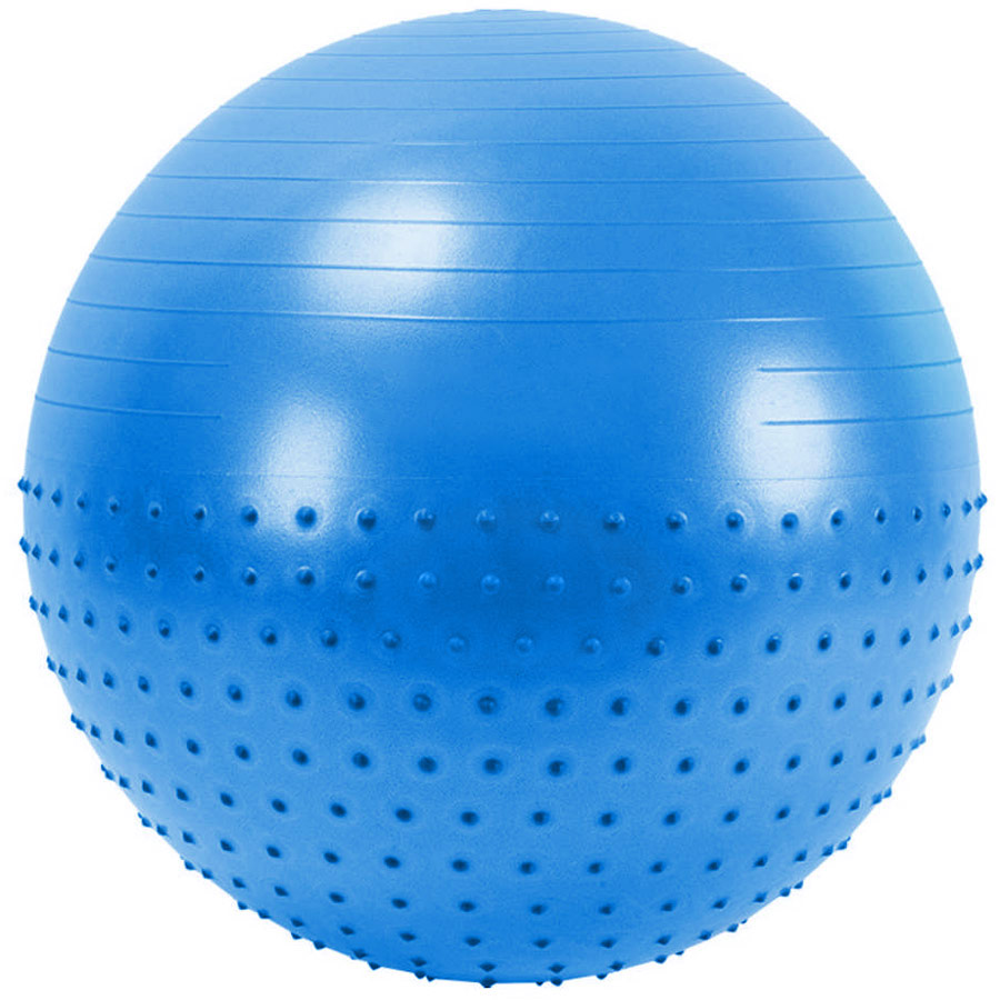 фото Мяч полумассажный hawk fbx-65-3, синий, 65 см
