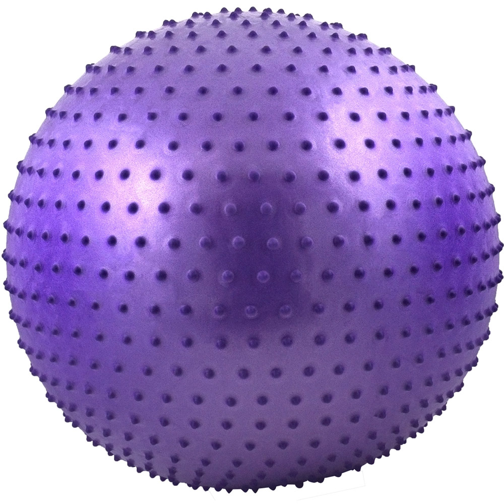 фото Мяч массажный hawk fbm-65-4, фиолетовый, 65 см