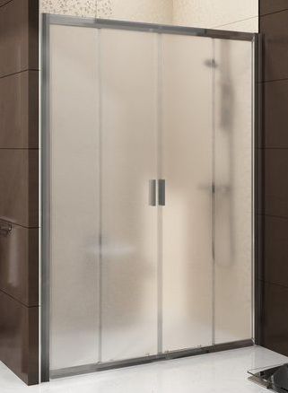 

Душевая дверь раздвижная Ravak Blix BLDP4-140 белый+грейп, 0YVM0100ZG, BLDP4-140 белый + Грапе