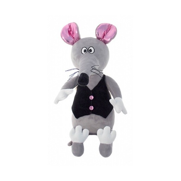 

Игрушка мягкая KiddieArt Крыс Бу-Бо, 30 см