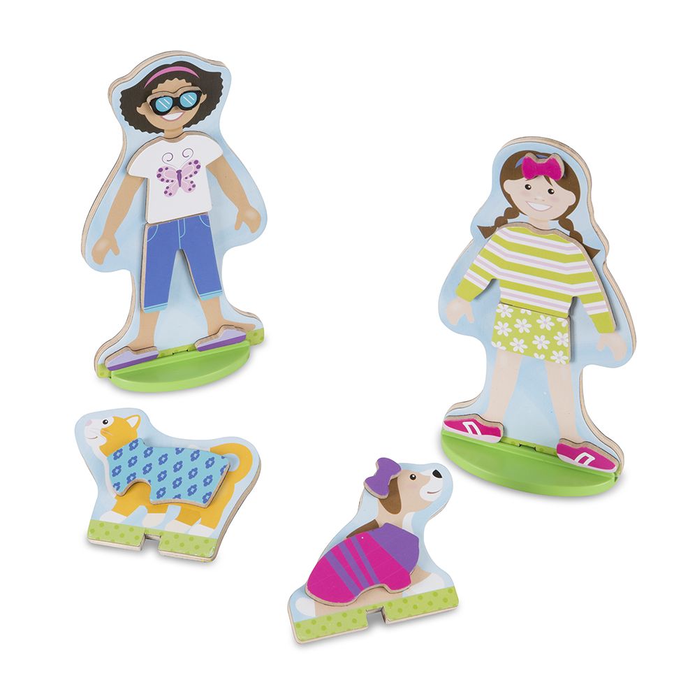 

Магнитная игра Melissa & Doug Одень лучших друзей