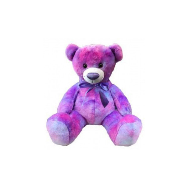 фото Мягкая игрушка fluffy family мишка радуга, 50 см
