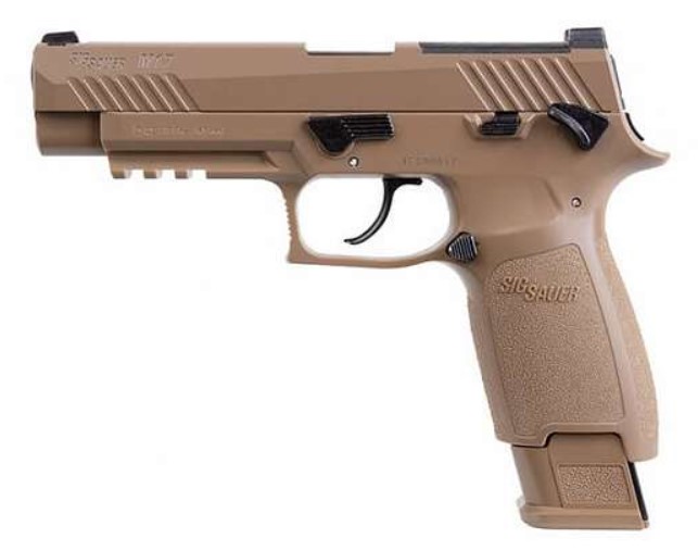 фото Пневматический пистолет sig sauer p320-m17 4.5 мм (p320-177-m17-ct)