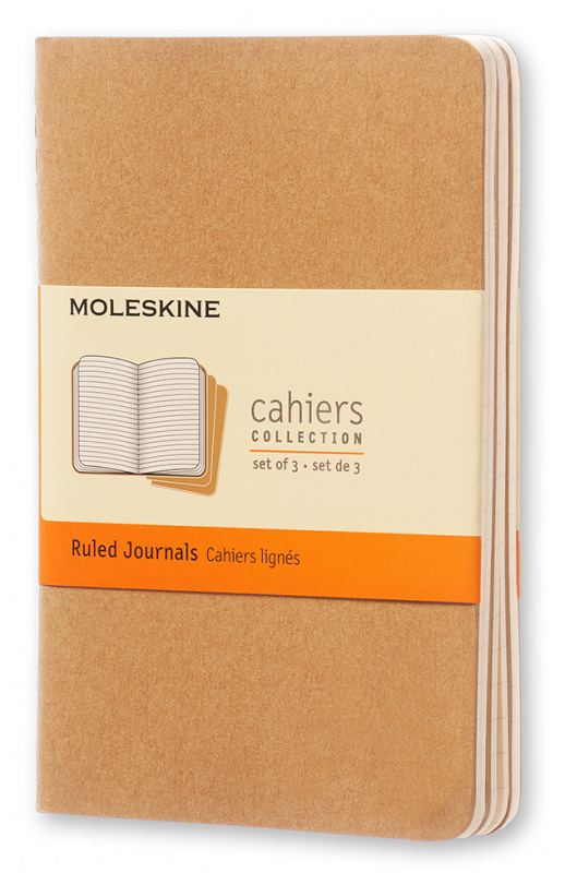 

Блокнот Moleskine Cahier journal Pocket QP411 3 шт.