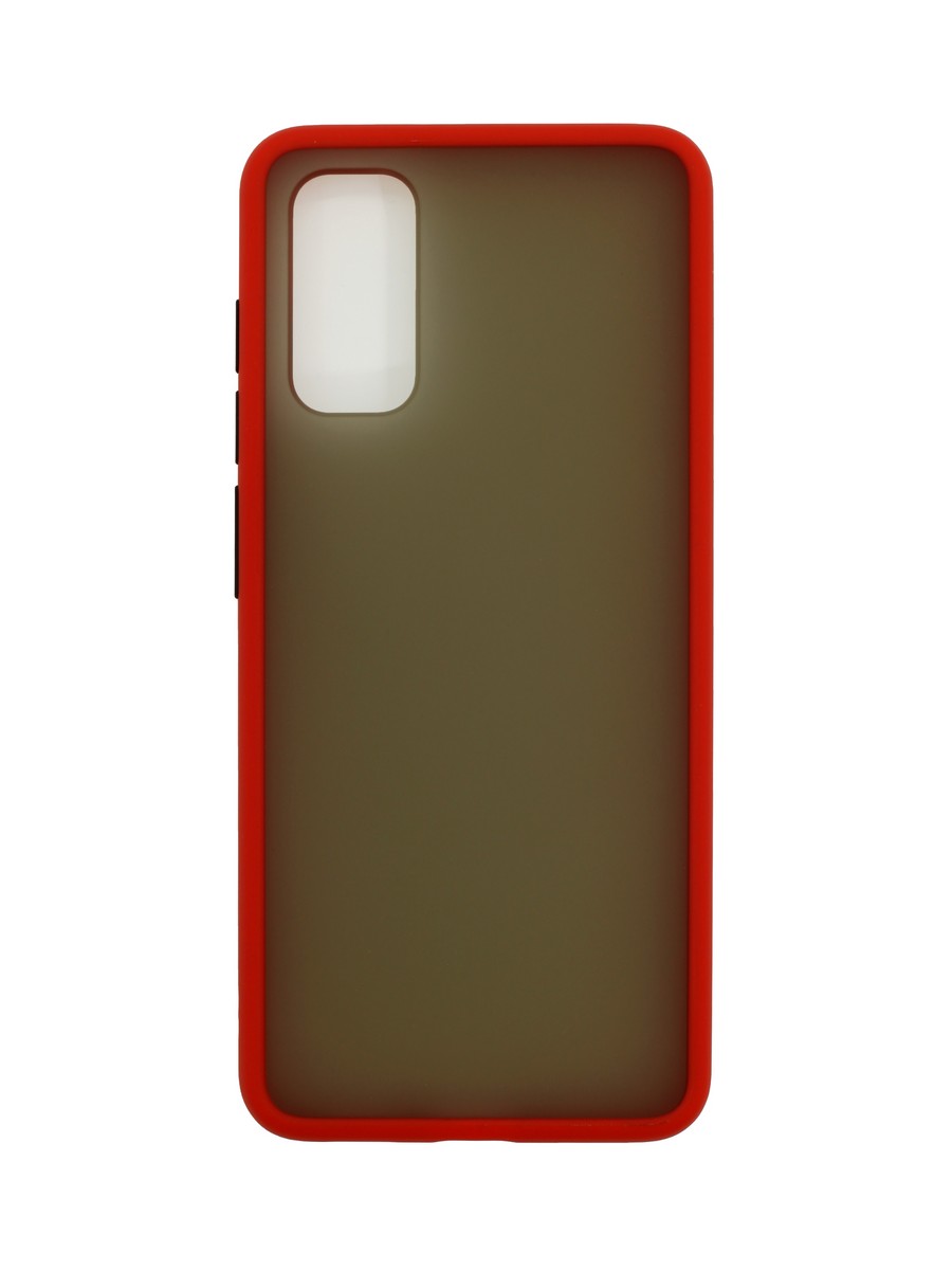 фото Чехол zibelino plastic matte для samsung galaxy s20 red