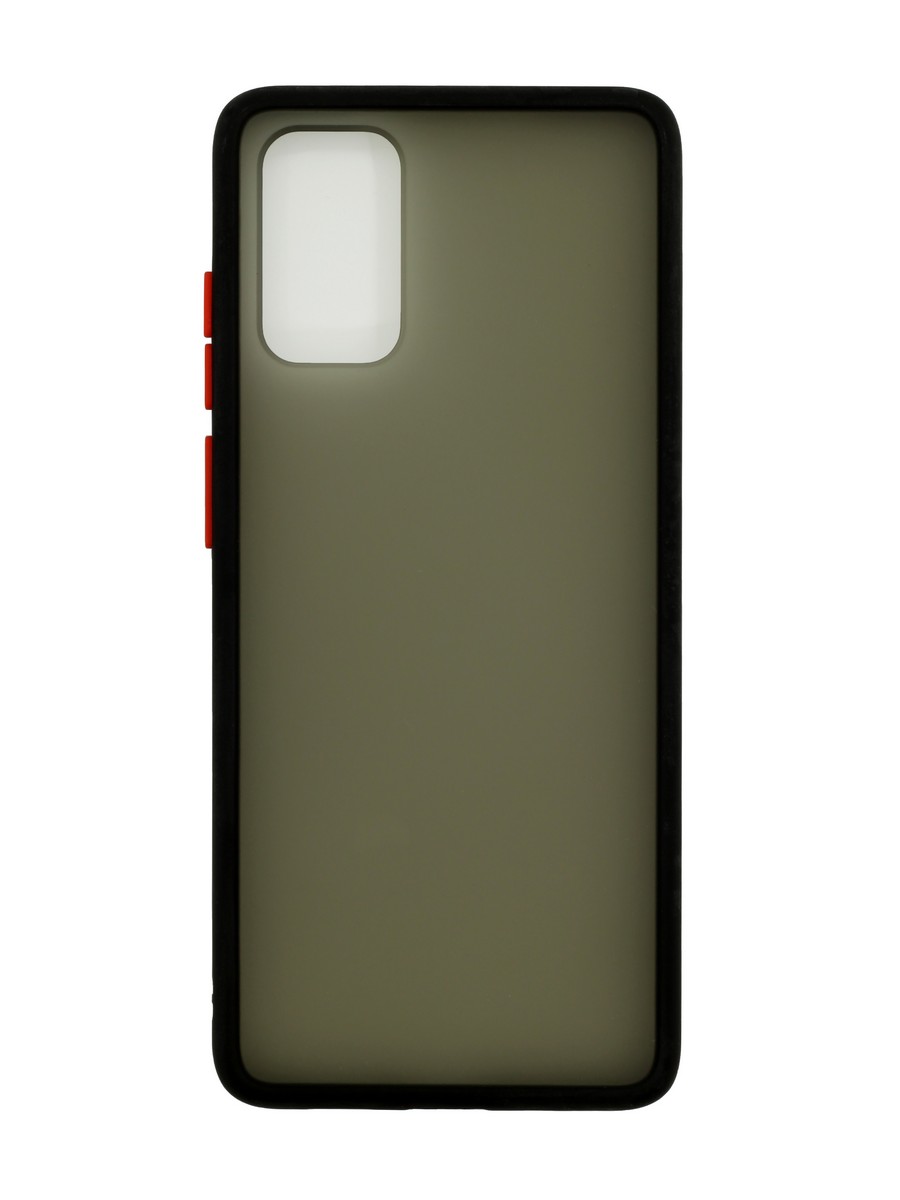 фото Чехол zibelino plastic matte для samsung galaxy s20 plus black