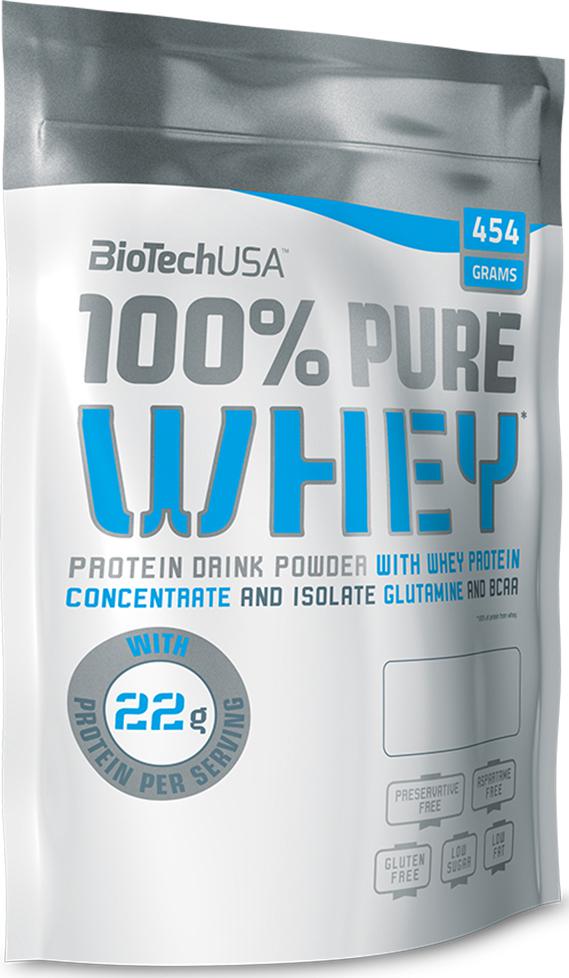 фото Протеин biotech 100% pure whey, 454 г, biscuit