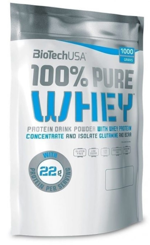 

Протеин BioTech 100% Pure Whey, 1000 г, biscuit, 100% Pure Whey