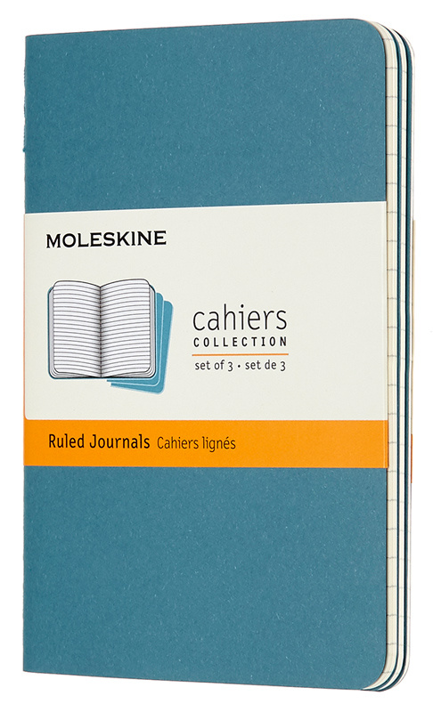 

Блокнот Moleskine CAHIER JOURNAL Pocket CH011B44 (3 шт.)