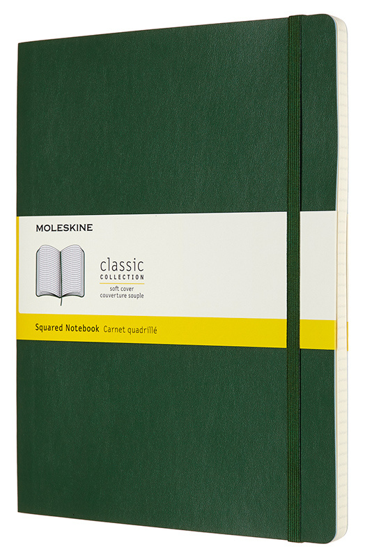 

Блокнот Moleskine Classic Soft Xlarge QP622K15