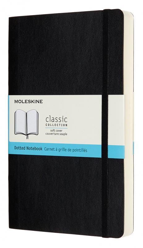 

Блокнот Moleskine Classic Soft EXPENDED Large QP619EXP