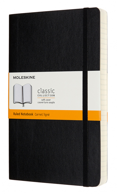 

Блокнот Moleskine Classic Soft EXPENDED Large QP616EXP