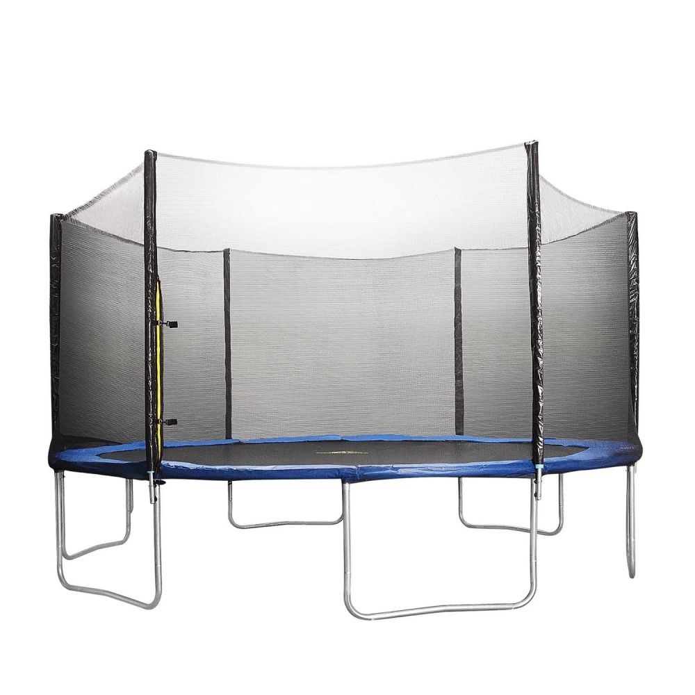 фото Батут dfc trampoline fitness с сеткой 610 см, blue