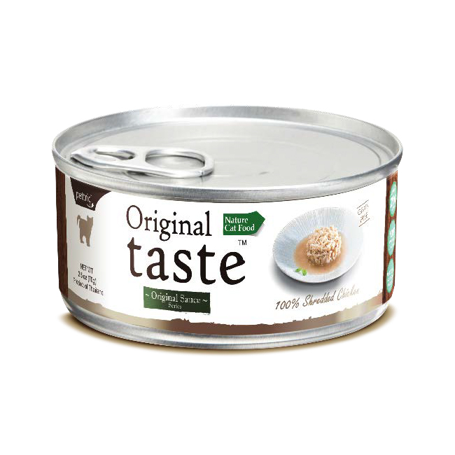 Консервы для кошек Pettric Original Taste, с курицей в соусе, 70г