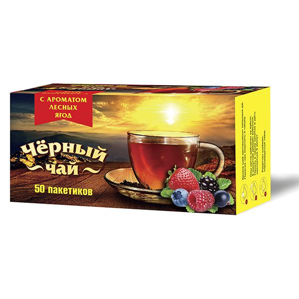 

Чай Императорский черный байховый мелкий с ароматом лесных ягод 50 пакетиков