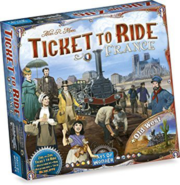 фото Настольная игра ticket to ride - france & old west: map collection days of wonder