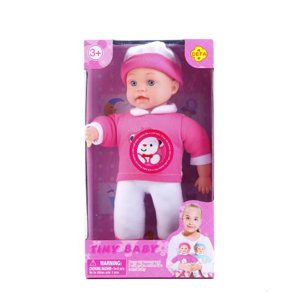 

Пупс tiny baby звук Defa Lucy 5076