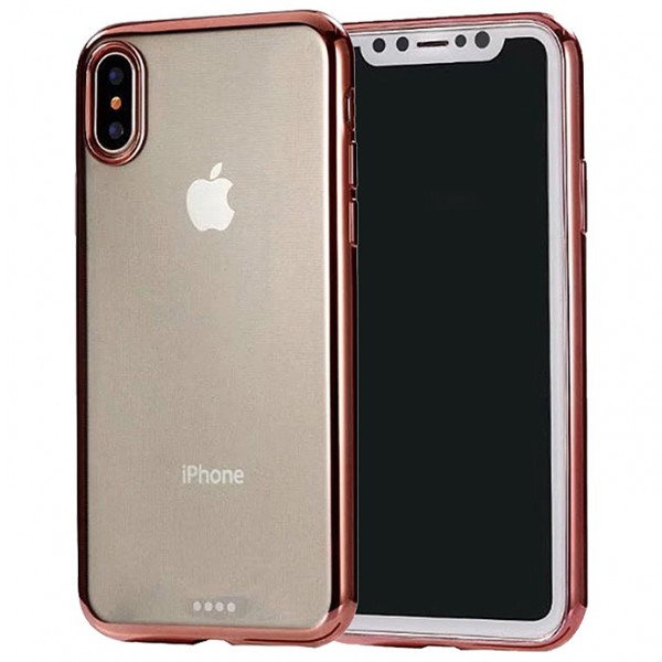 фото Чехол epik для apple iphone x (5.8") pink