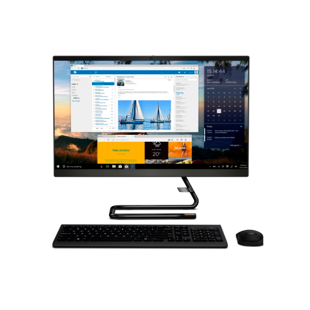 фото Моноблок lenovo ideacentre a340-24iwl (f0e800a7rk) black