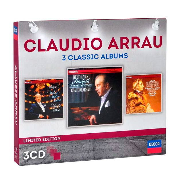 

Arrau, Claudio Beethoven: Diabelli Variations/ Chopin: Waltzes/ Liszt: Piano Concertos
