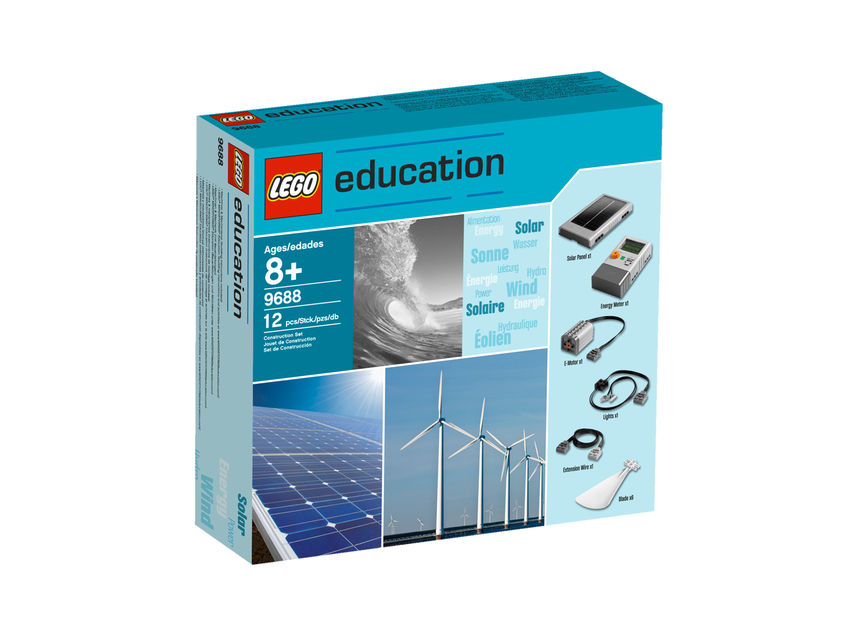Ресурсный набор LEGO 9688 Образовательное решение Возобновляемые источники энергии аккумуляторная батарея lego 45501 mindstorms ev3