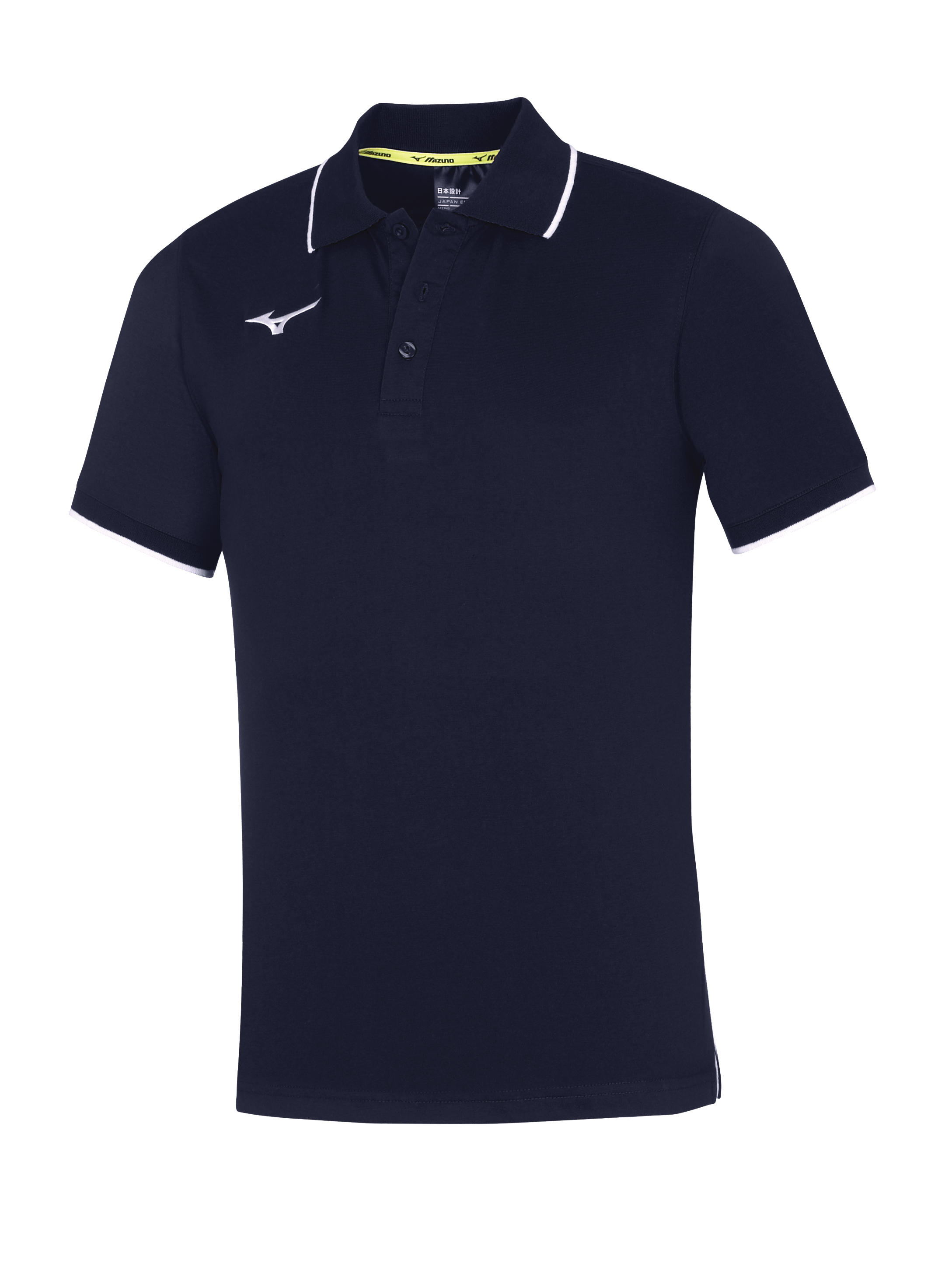 фото Поло mizuno polo, темно-синее, xl