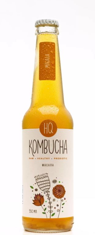 фото Чай черный hq kombucha масала 330мл