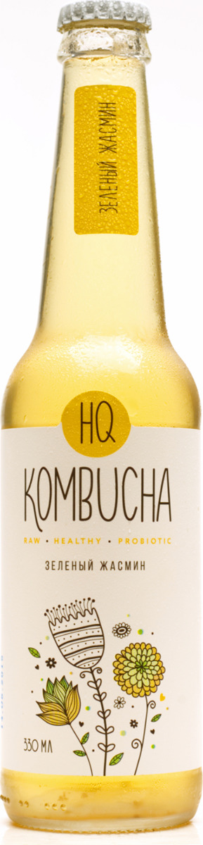 фото Чай зеленый hq kombucha жасмин 330мл