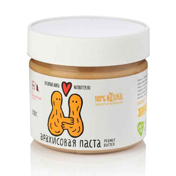 фото Паста ореховая nutbutter из жареного арахиса классическая 320г натбаттер