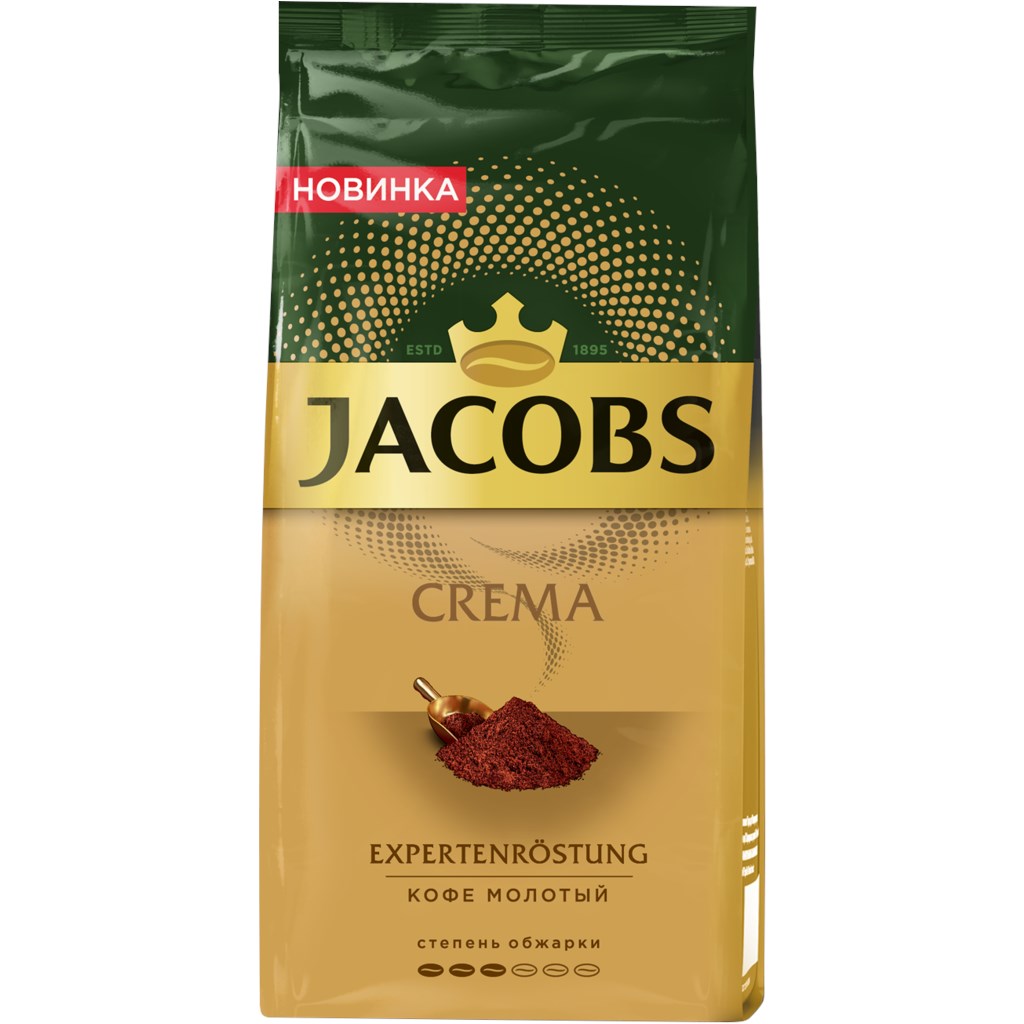 Кофе молотый Jacobs Crema 230г