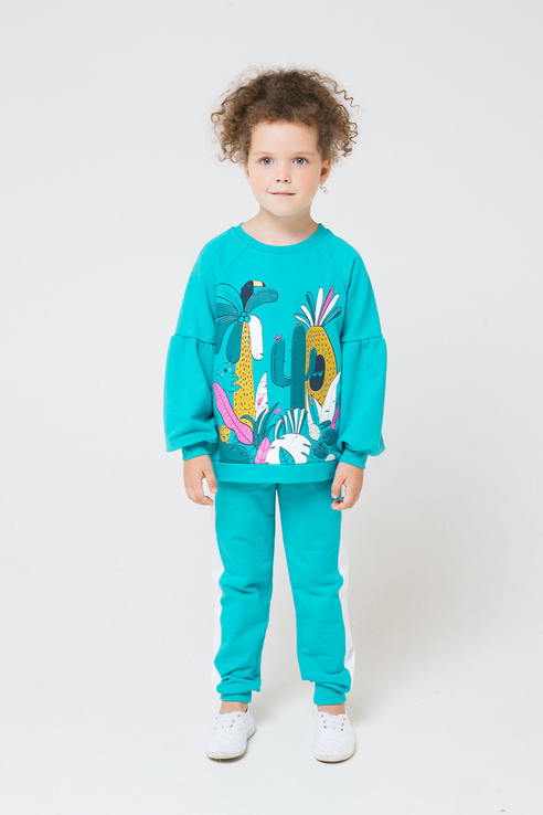 

Свитшот детская CROCKID цв. синий р.110, КР 300888