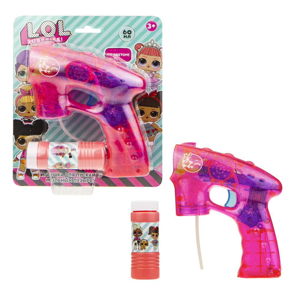 

Мыльные пузыри 1toy LOL, 60 мл