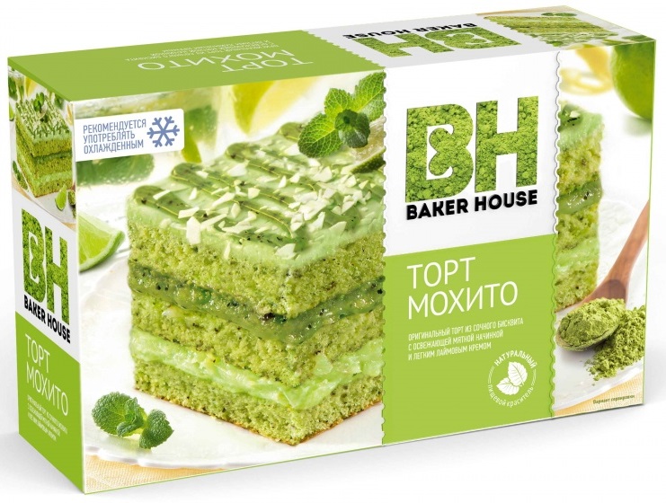 

Торт Baker House мохито 350 г