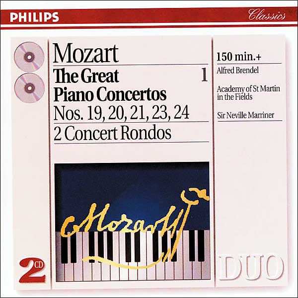 

Brendel, Alfred Mozart: The Great Piano Concertos Nos. 9, 15, 22,