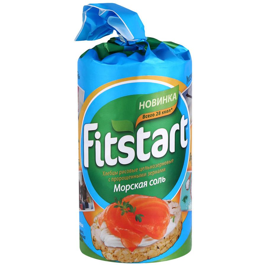 

Хлебцы Fitstart морская соль 90 г