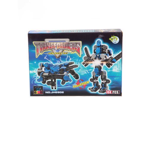 

Пластиковый конструктор Dragon Toys Страйп Трансформер, 44 детали