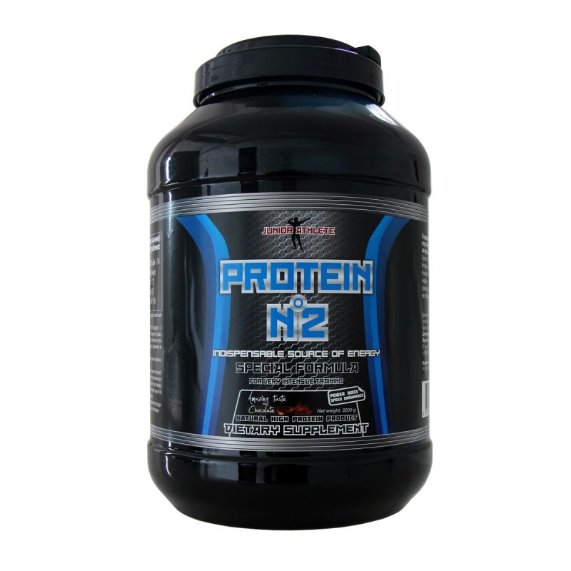 Протеин Junior Athlete Protein №2, 3200 г, шоколад