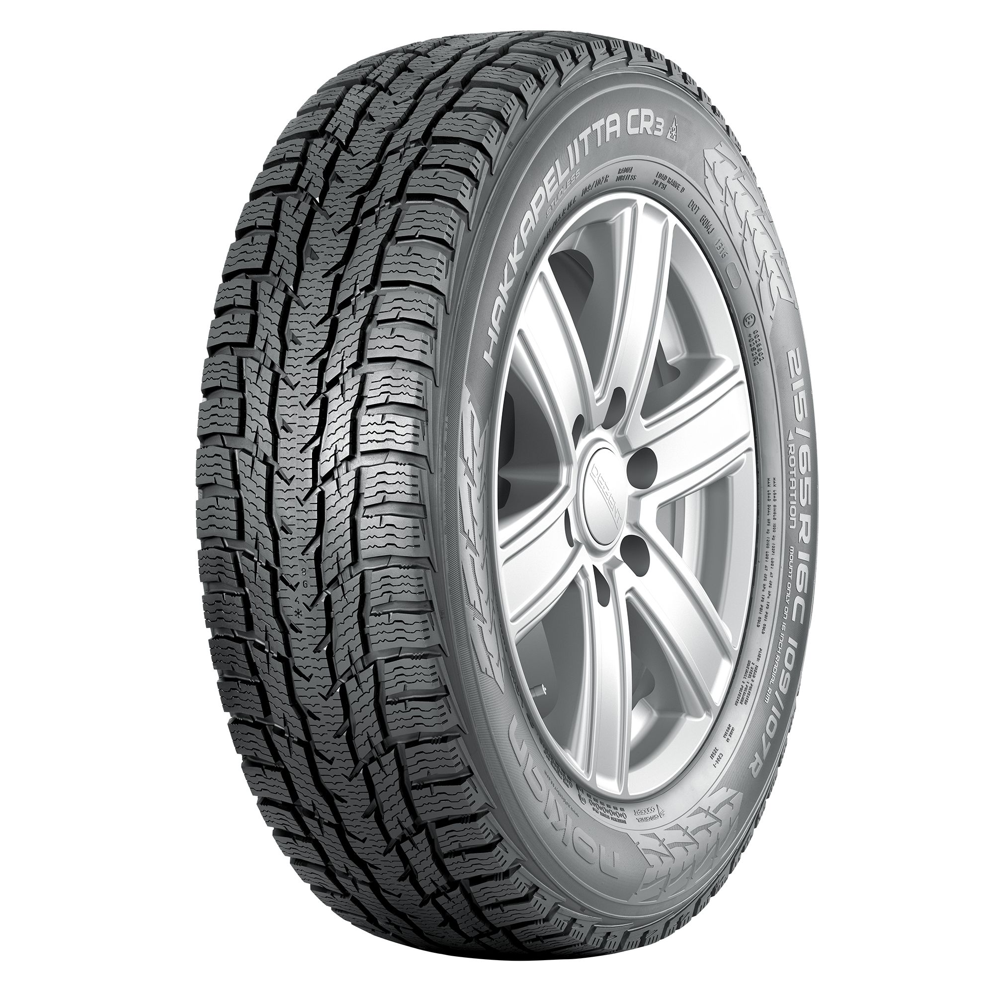 

Шины Nokian Hakkapeliitta CR3 R16C 195/75 107/105R, Hakkapeliitta CR3