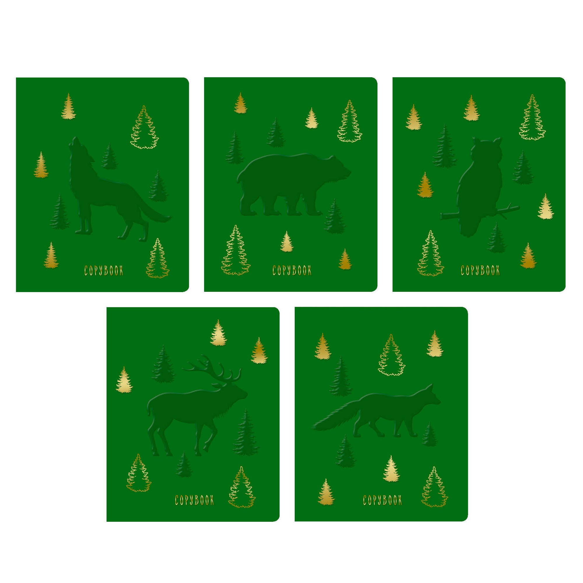 

Тетрадь общая в клетку Listoff TOTAL GREEN Fauna ТККЛ487306, 48 л., 1 шт.