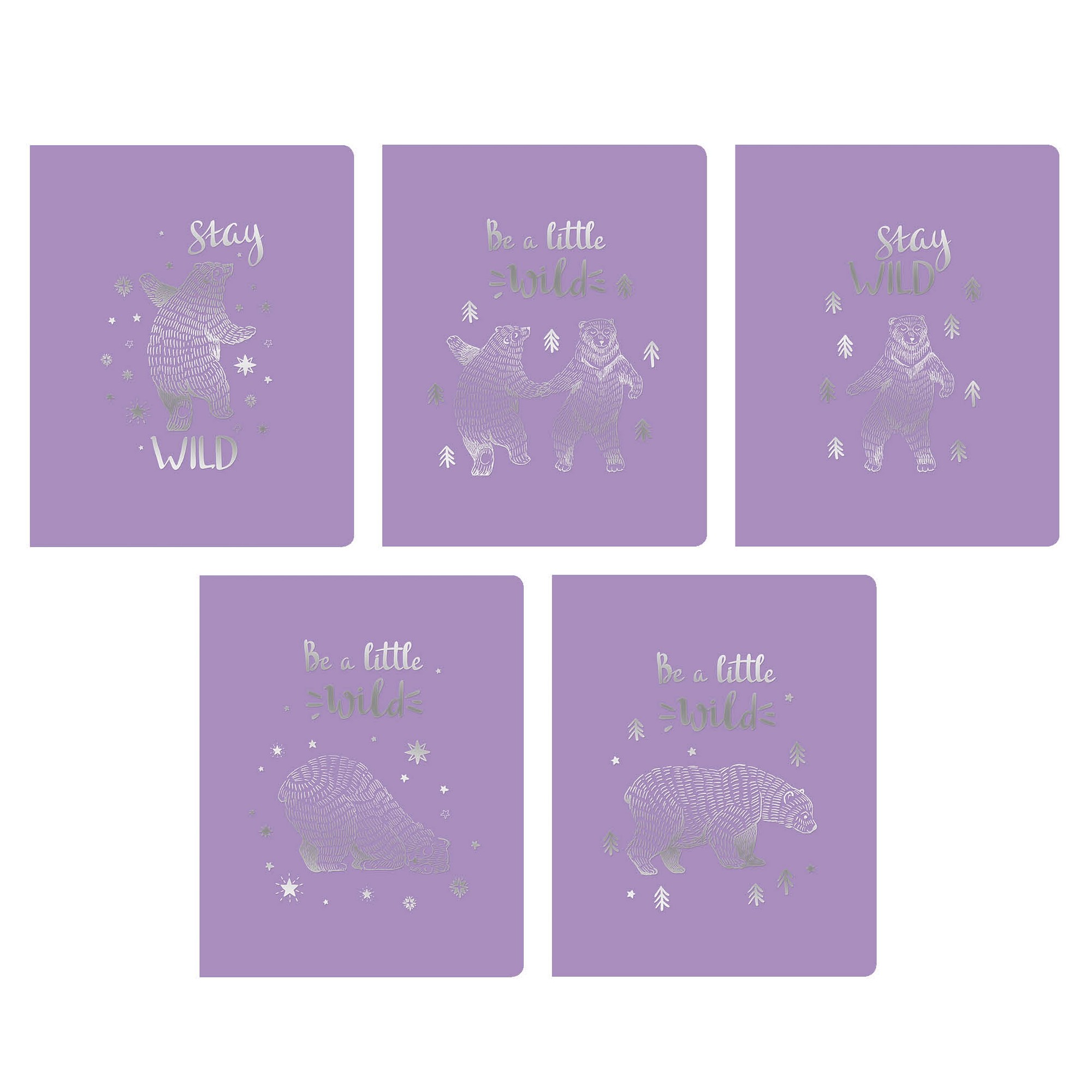 

Тетрадь Listoff TOTAL LILAC. Little wild(А5,48,скрепка,клетка) ТККФ487296