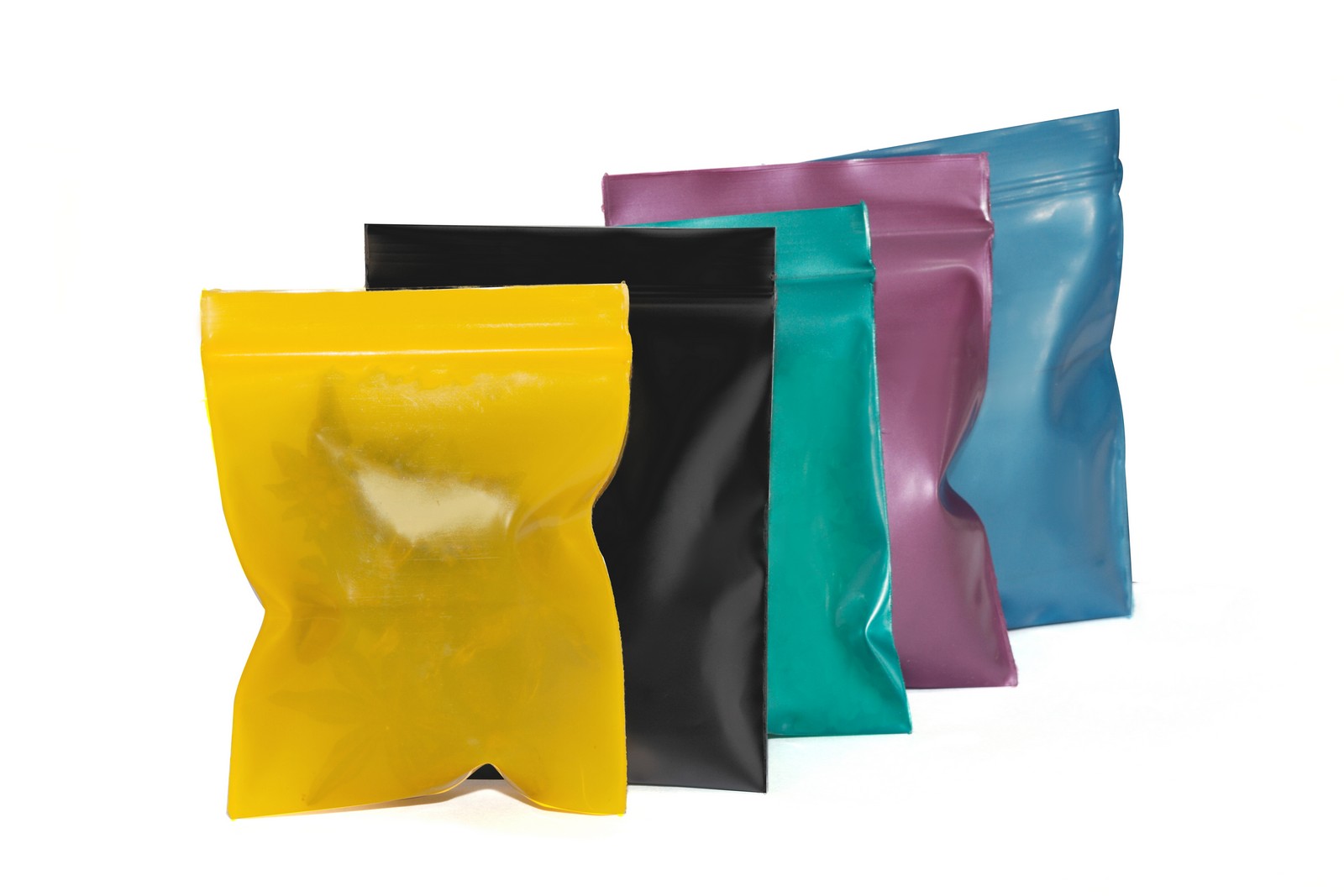 

Упаковочные пакеты zip-lock 6х7 см, 5 цветов, 100 шт, Forceberg HOME & DIY, 8-7612057-100