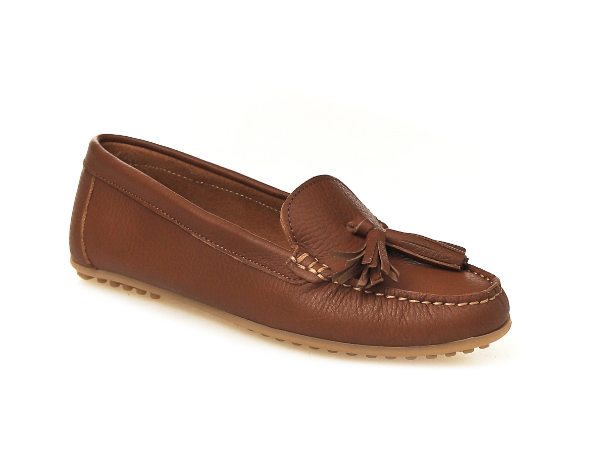 фото Мокасины женские el tempo emp7_20lk/t-596 коричневые 41 eu