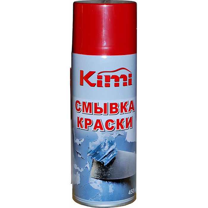 

Смывка краски KIMI Paint Remover, аэрозольный баллон, объем 450 мл., K32A