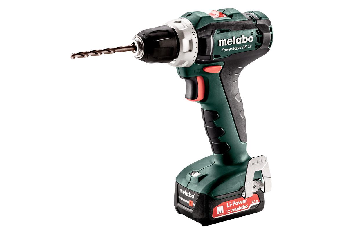 фото Акк. безударная дрель-шуруповерт metabo powermaxx bs 12 (601036500)