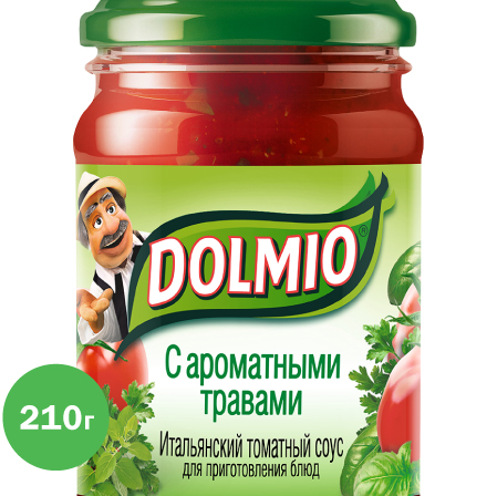 

Итальянский томатный соус Dolmio для приготовления блюд с ароматными травами 210 г